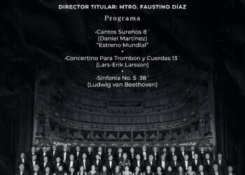 Inicia Orquesta Sinfónica de Oaxaca temporada de conciertos